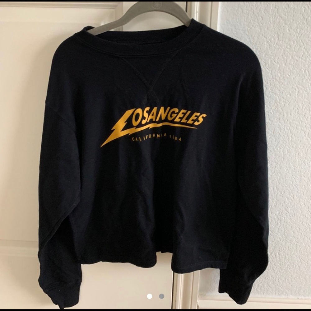 brandy melville long sleeve crop top